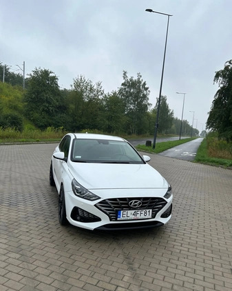 Hyundai I30 cena 58499 przebieg: 28700, rok produkcji 2021 z Łódź małe 137